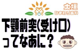 ‍下顎前突って？